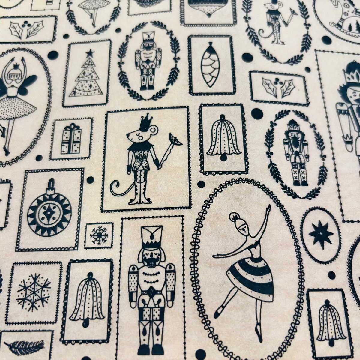 Nutcracker - Underglaze Transfer Sheet