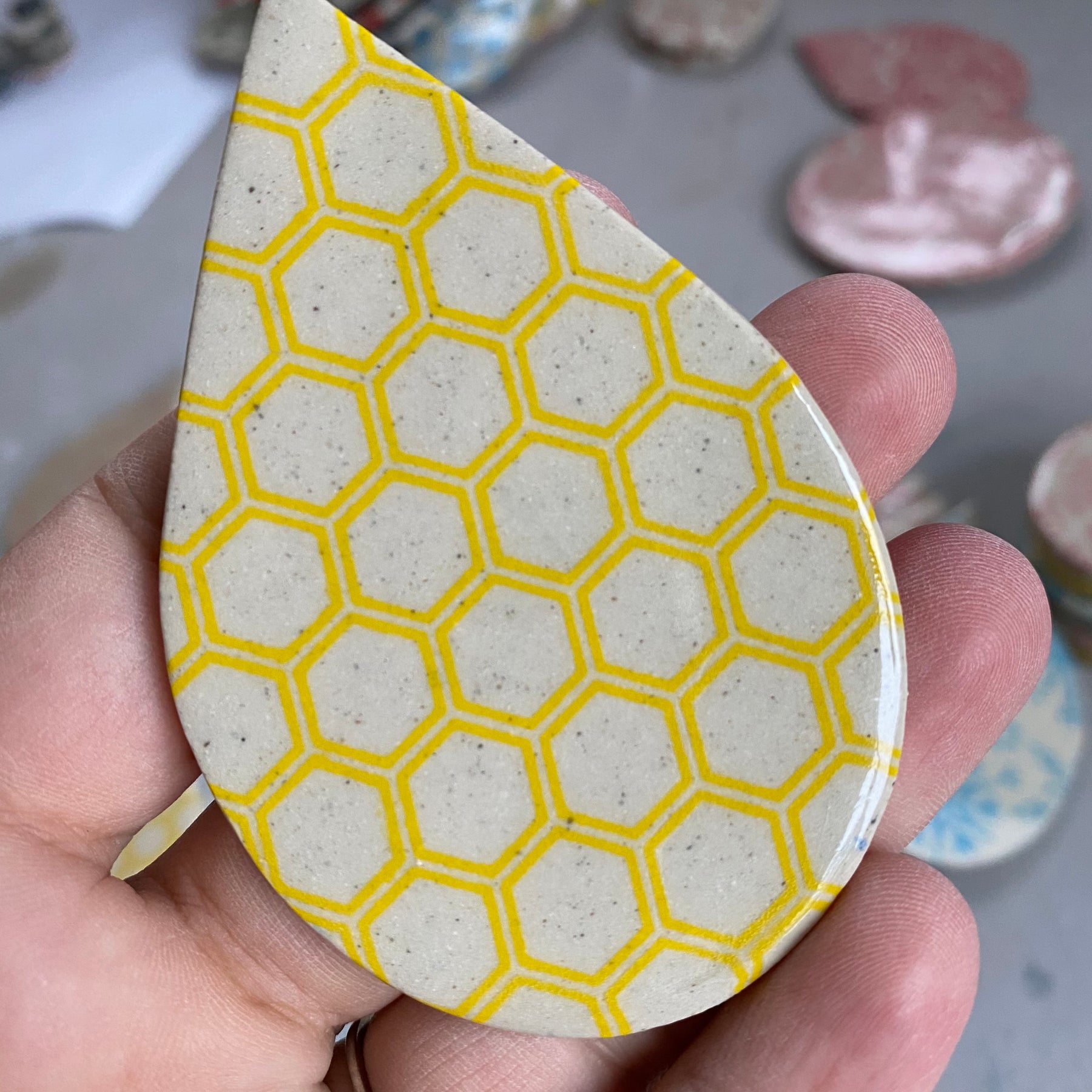 Honeycomb - Underglaze Transfer Sheet