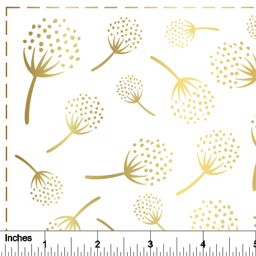 Puffballs - 24K GOLD - Overglaze Decal Sheet