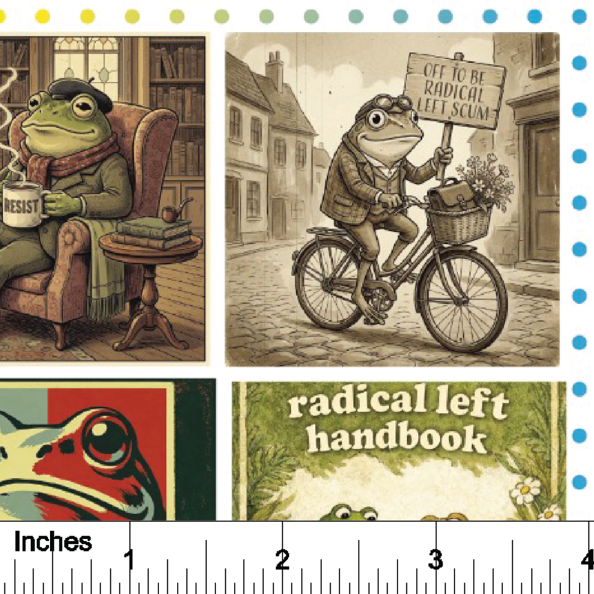 Radical Frog - Overglaze Decal Sheet
