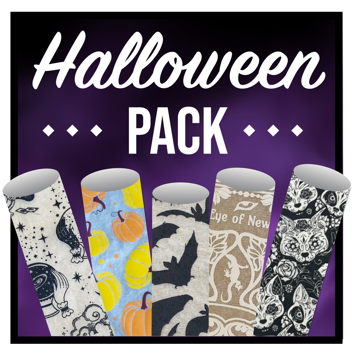 Halloween Pack - 5 Full Sheets