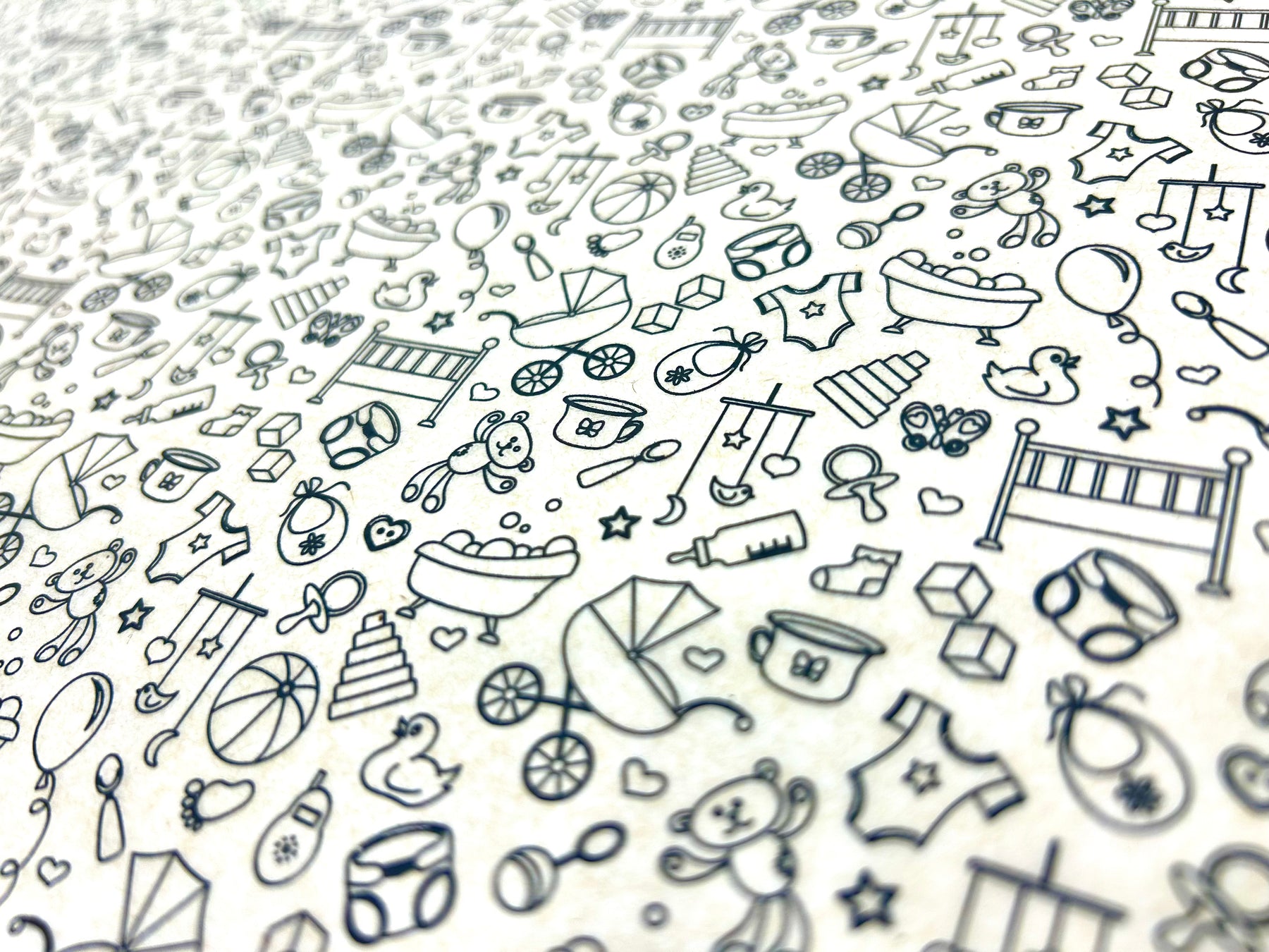 Baby on Board - Underglaze Transfer Sheet