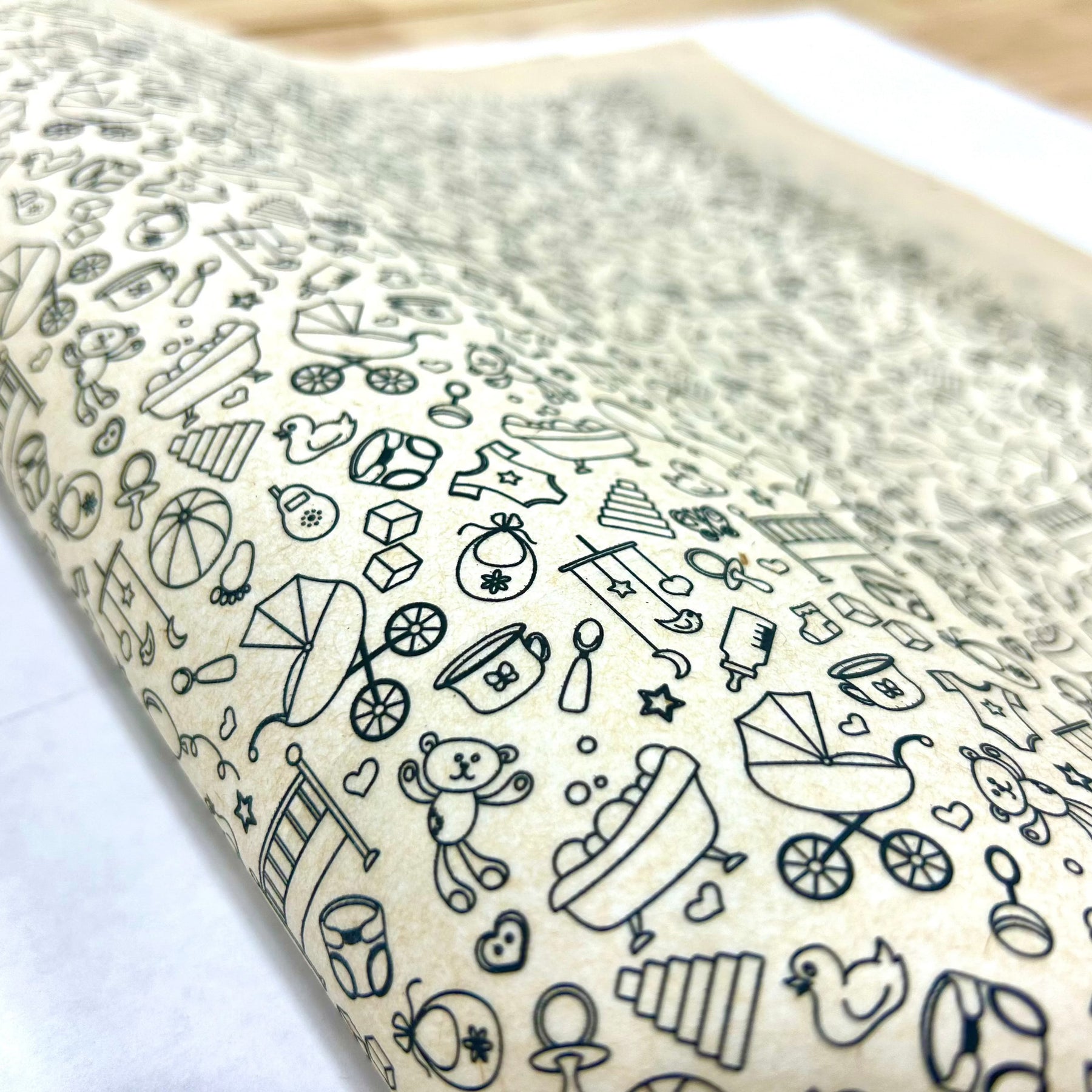 Baby on Board - Underglaze Transfer Sheet