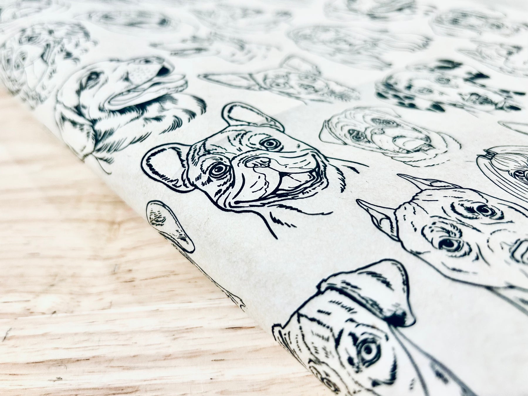 Dogs - Underglaze Transfer Sheet