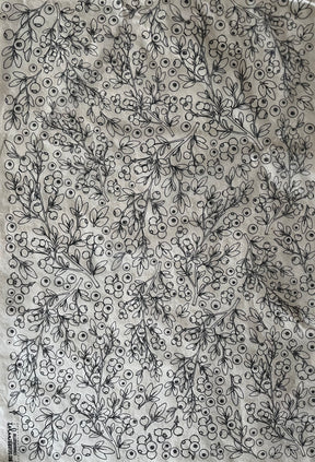 Blueberries - Underglaze Transfer Sheet