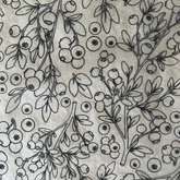 Blueberries - Underglaze Transfer Sheet