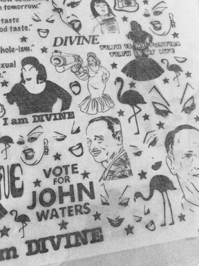 John Waters - Underglaze Transfer Sheet
