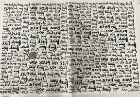 Wall of Fucks - Underglaze Transfer Sheet