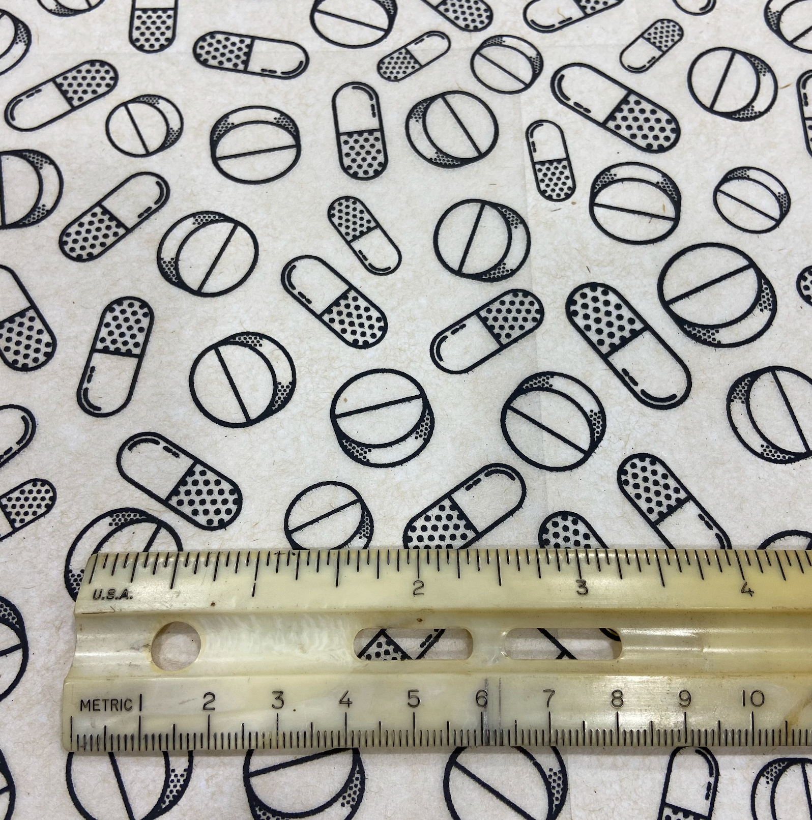 Pills - Underglaze Transfer Sheet