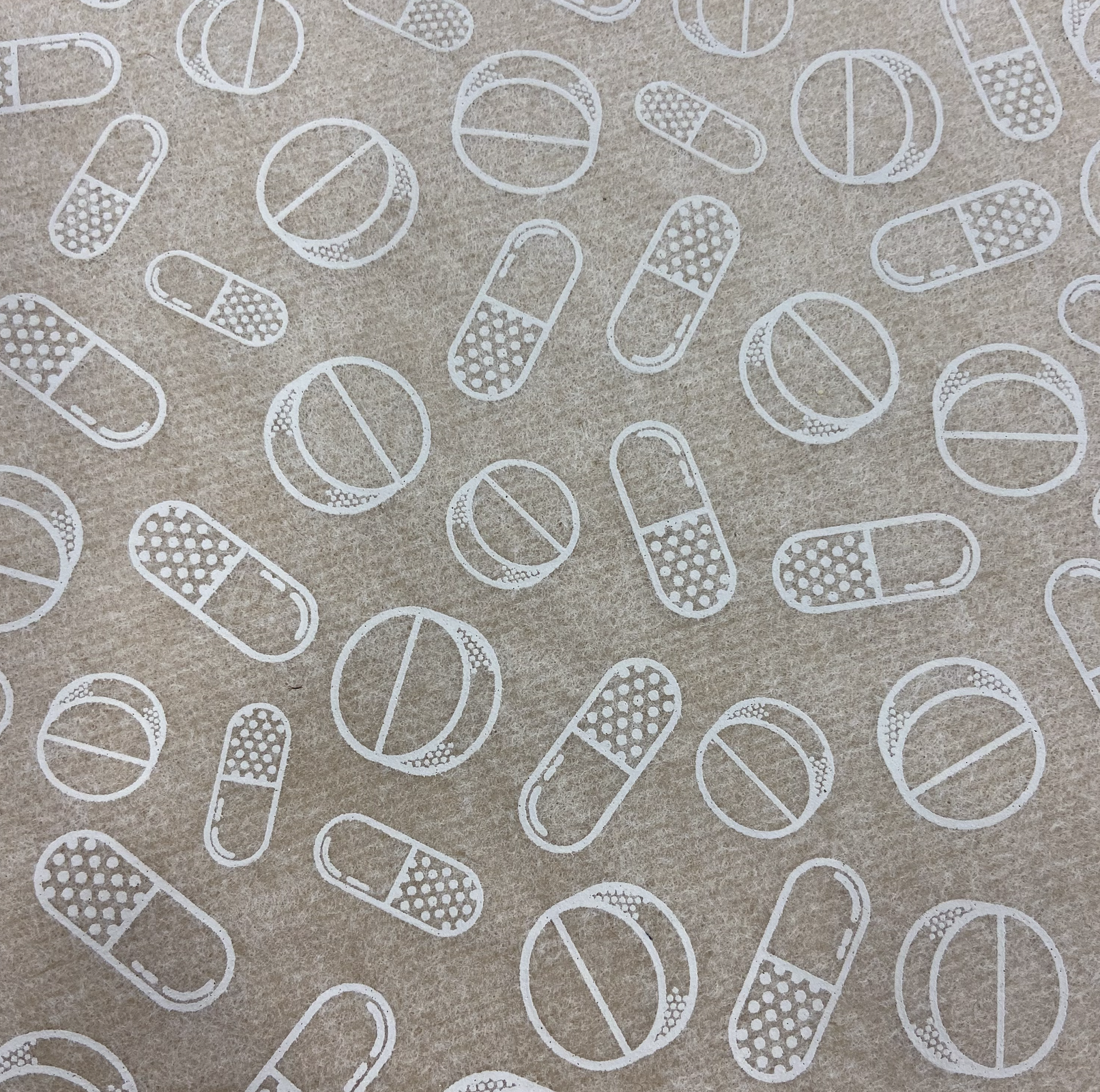 Pills - Underglaze Transfer Sheet