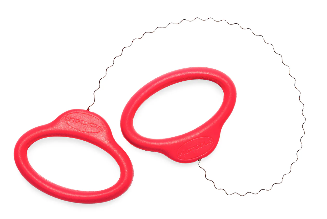 Red Curly Standard - Cut Off Wire - Mudtools