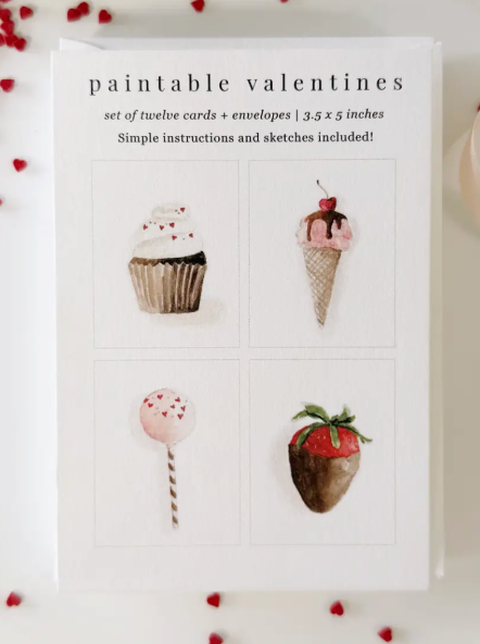 Paintable Cards - Emily Lex