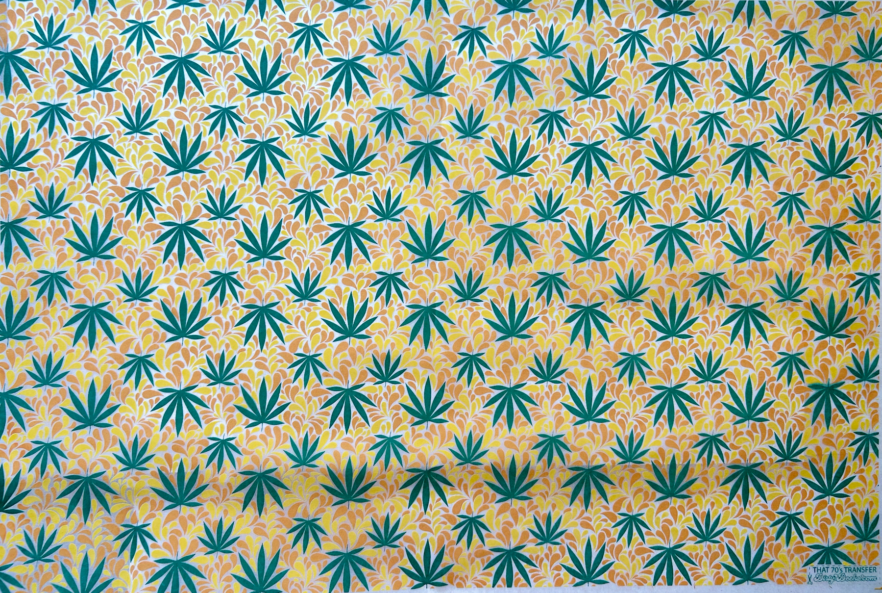 Seventies Wallpaper - Underglaze Transfer Sheet