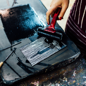 Block Printing for Beginners: Spring Floral Greeting Cards