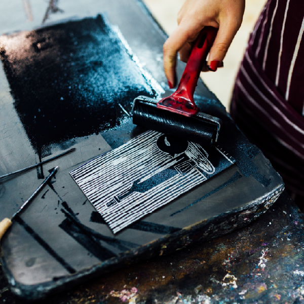 Block Printing for Beginners: Spring Floral Greeting Cards