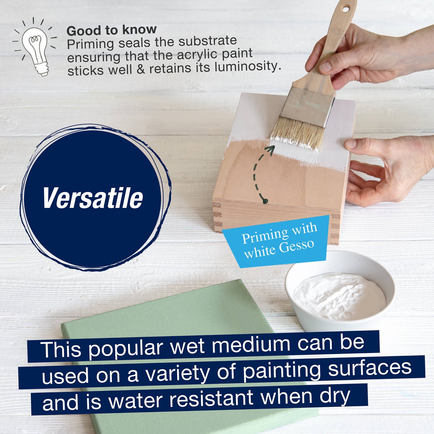 Vibrant Acrylic Paints, Set of 12 Tubes