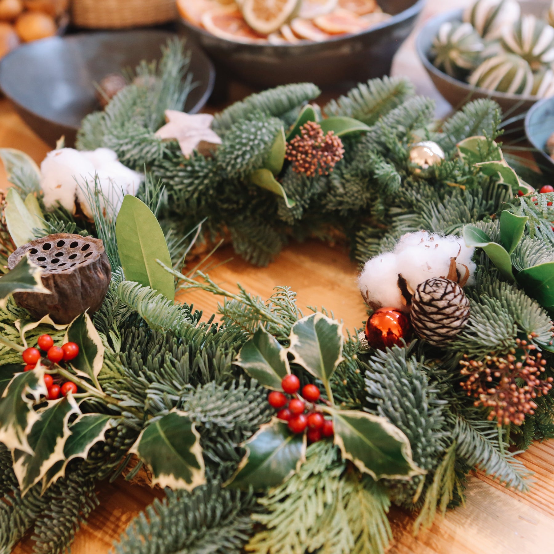 Deluxe Wreath Making Workshop