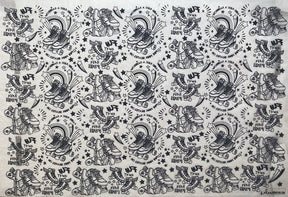 Roller Skates - Underglaze Transfer Sheet