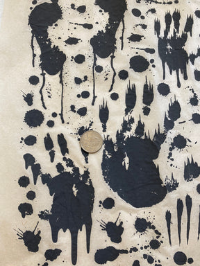 Blood Splatter - Underglaze Transfer Sheet