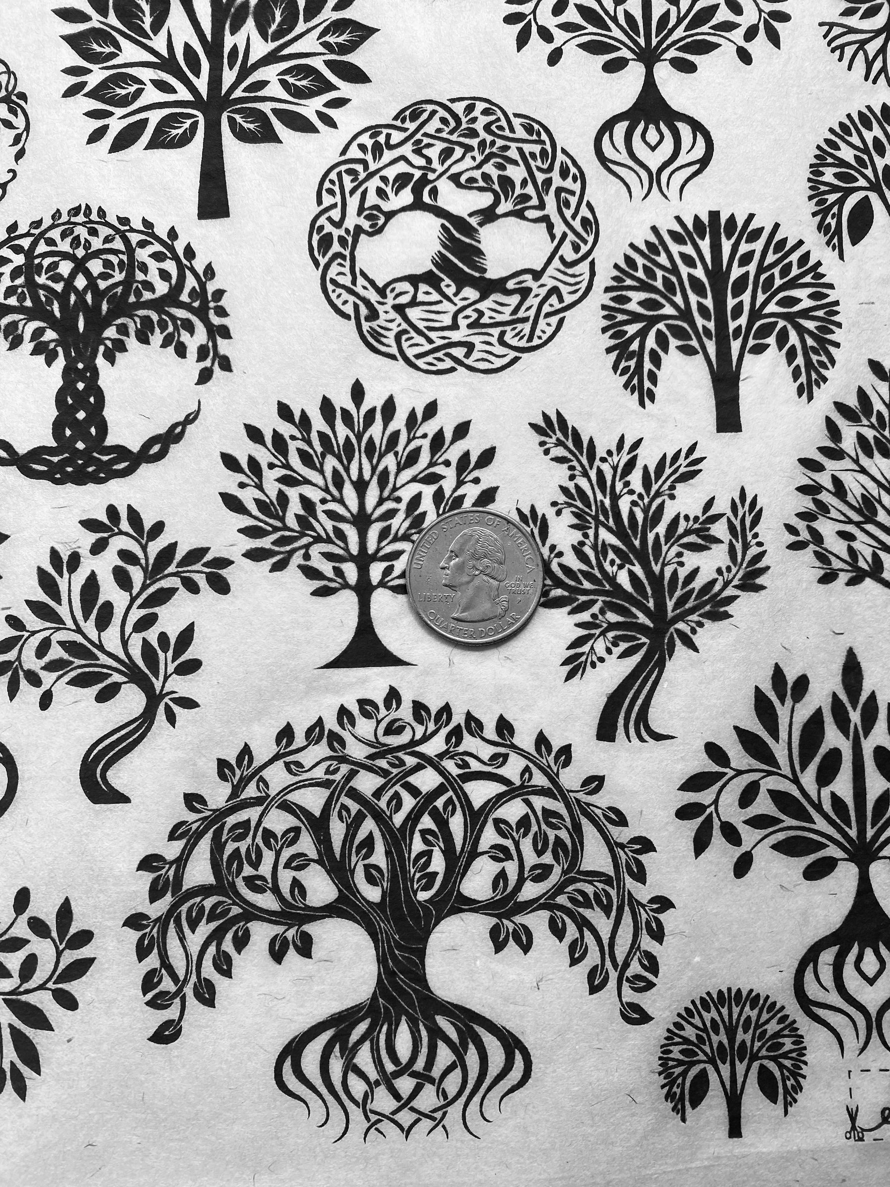 Yggdrasil - Underglaze Transfer Sheet
