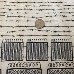 Barbed Wire - Underglaze Transfer Sheet