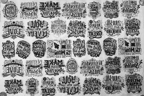 Be The Reason - Underglaze Transfer Sheet