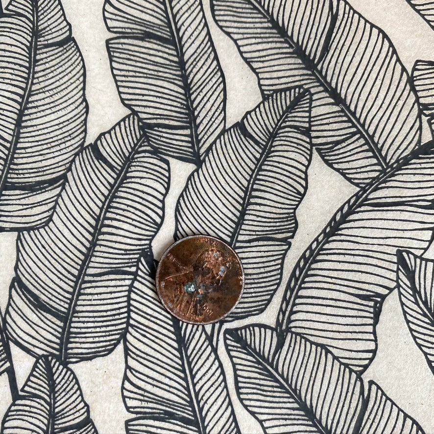 Banana Leaves - Underglaze Transfer Sheet