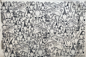 Gnomes - Underglaze Transfer Sheet