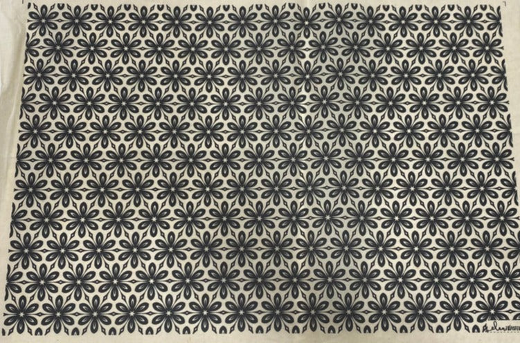 Floral Wallpaper - Underglaze Transfer Sheet