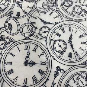 Clocks - Underglaze Transfer Sheet