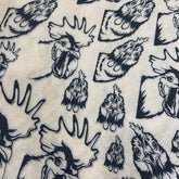 Chickens Peeking  - Underglaze Transfer Sheet