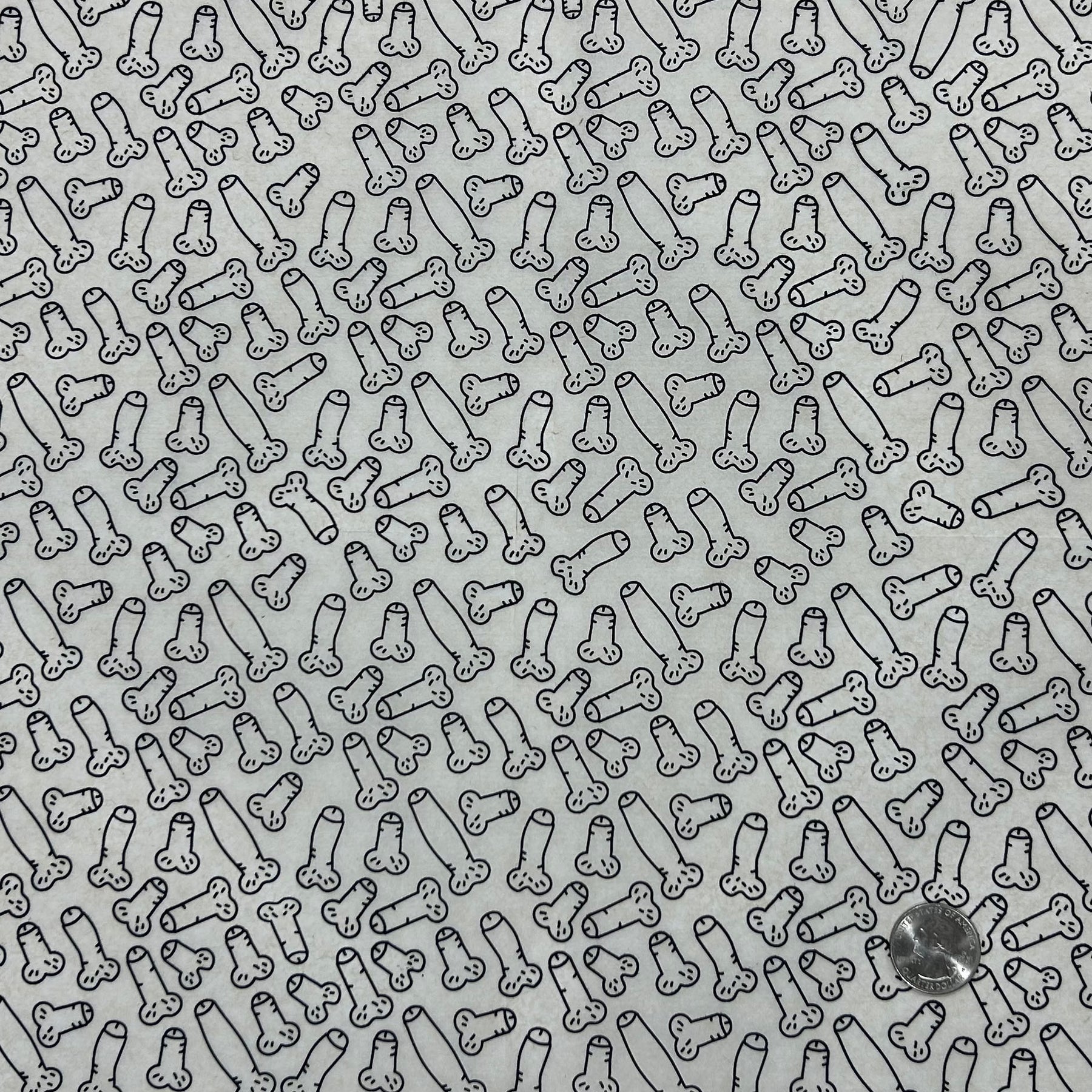 Penis Doodle - Underglaze Transfer Sheet