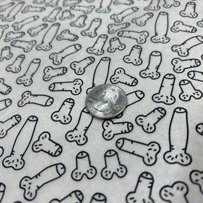 Penis Doodle - Underglaze Transfer Sheet