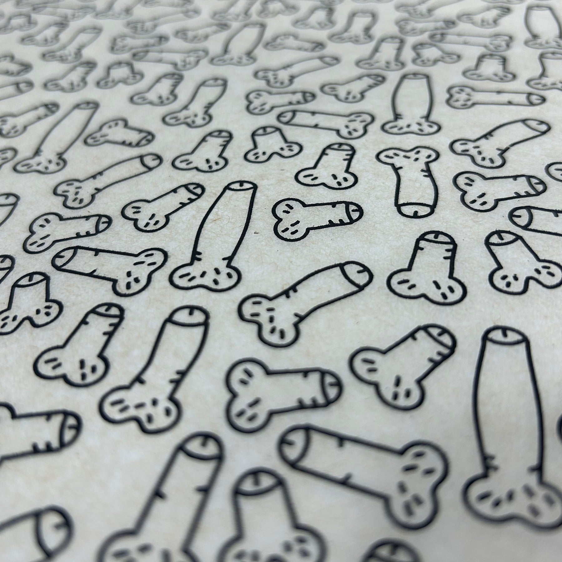 Penis Doodle - Underglaze Transfer Sheet