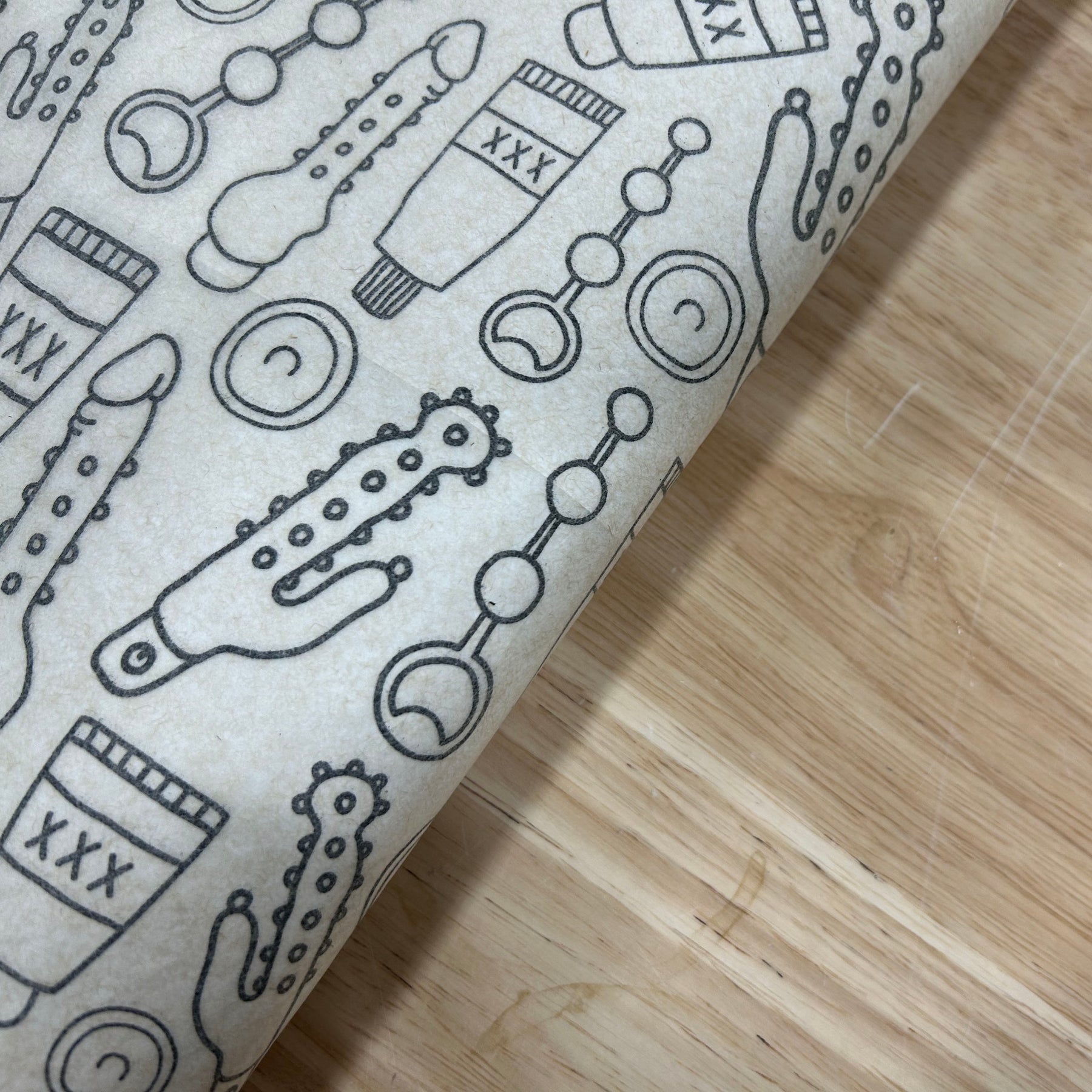 Sex Toys - Underglaze Transfer Sheet