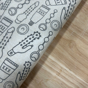 Sex Toys - Underglaze Transfer Sheet