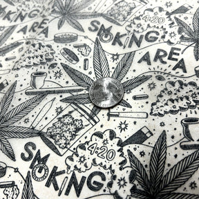 Smoking Section - Underglaze Transfer Sheet