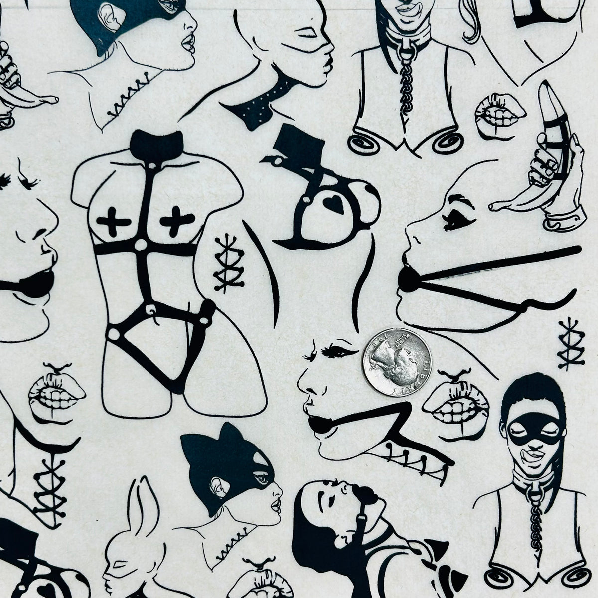 Gag Me - Underglaze Transfer Sheet