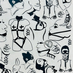 Gag Me - Underglaze Transfer Sheet