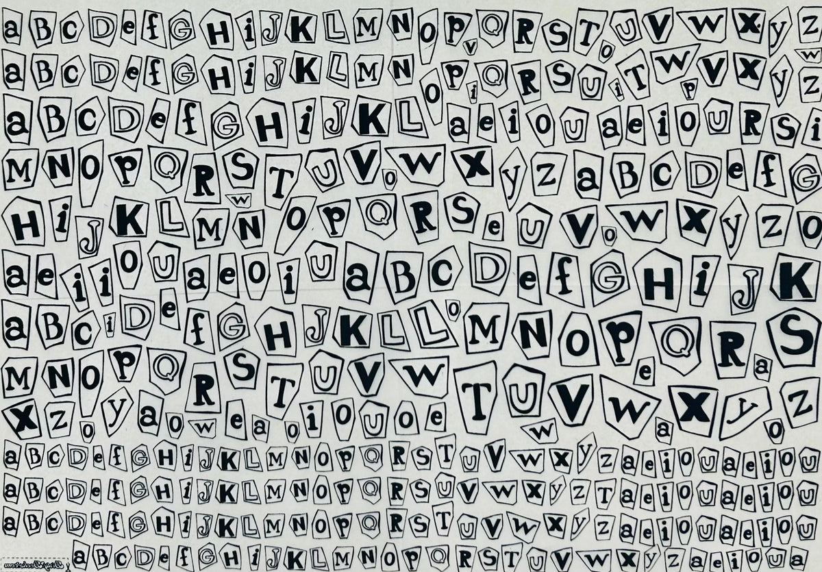 Ransom - Underglaze Transfer Sheet