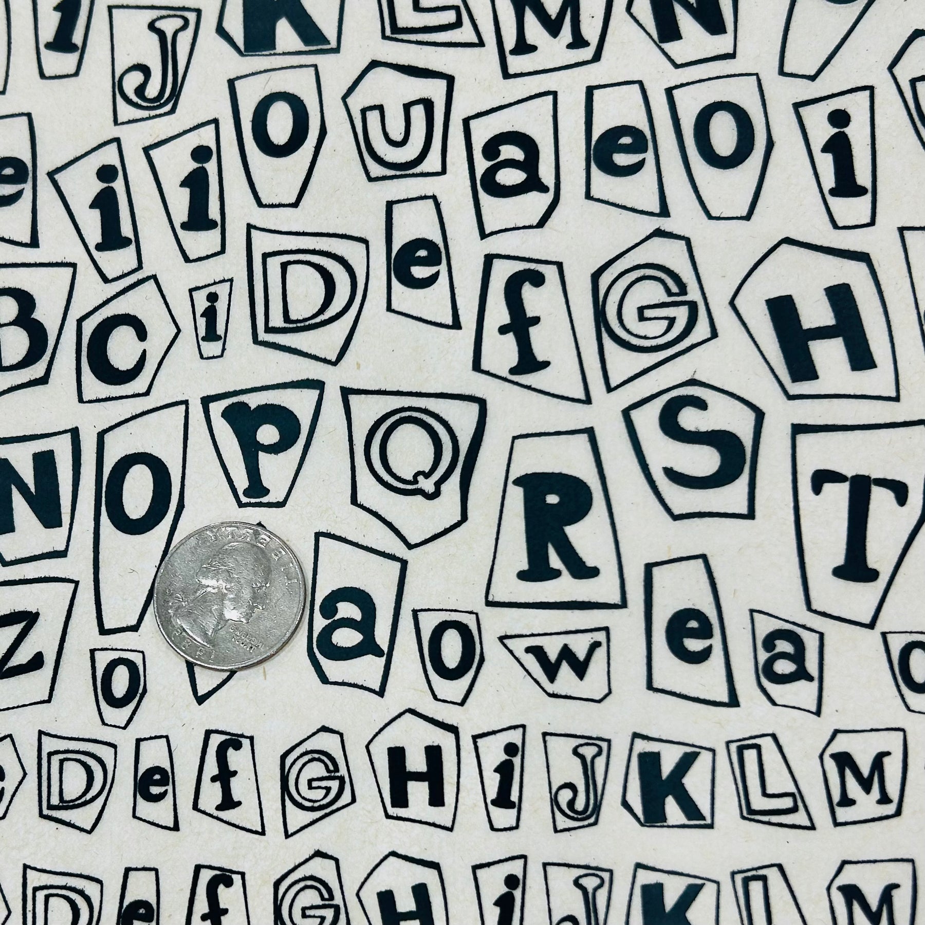 Ransom - Underglaze Transfer Sheet