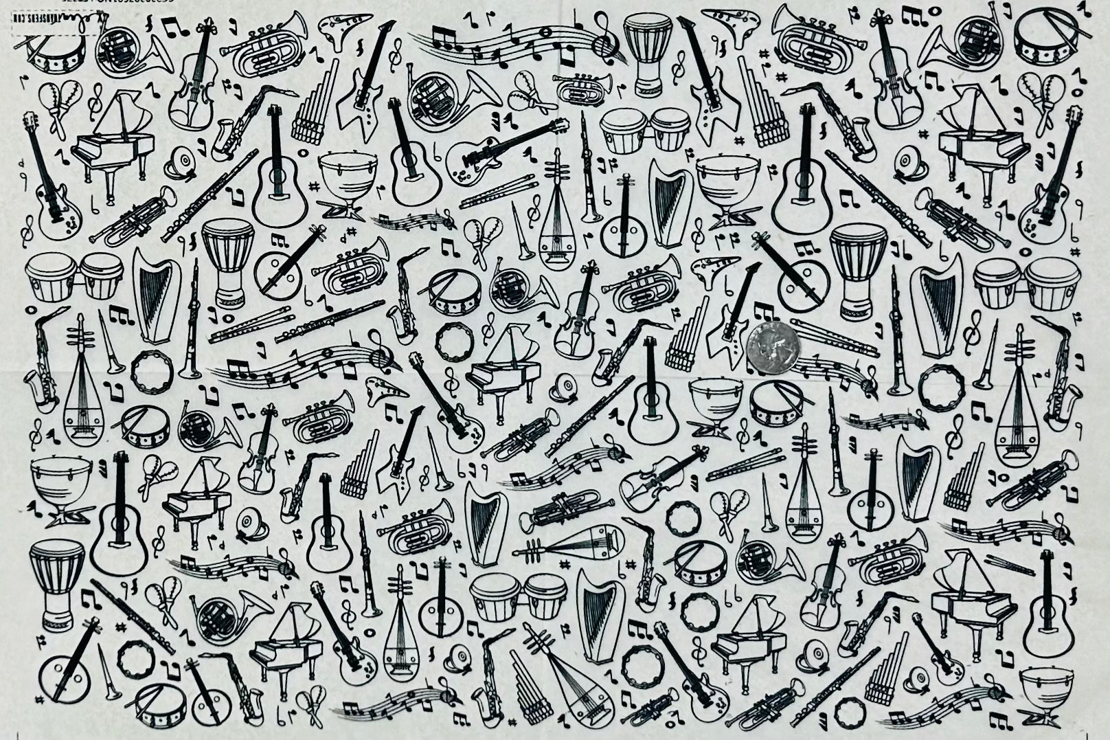 Instruments - Underglaze Transfer Sheet