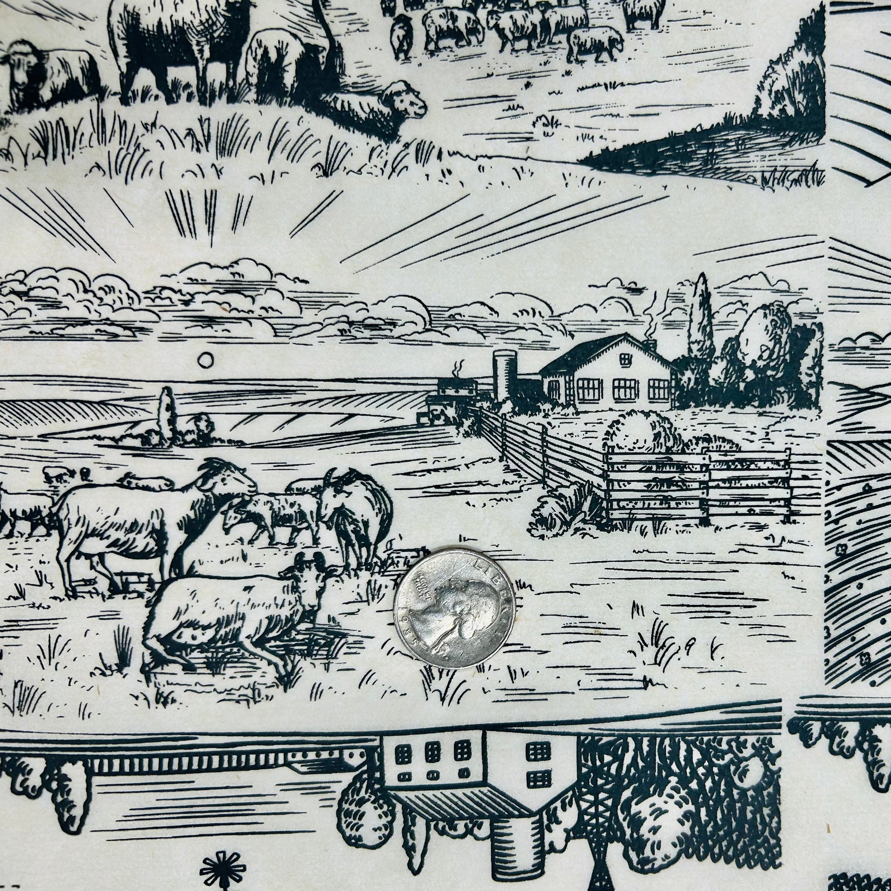 Farm Life - Underglaze Transfer Sheet