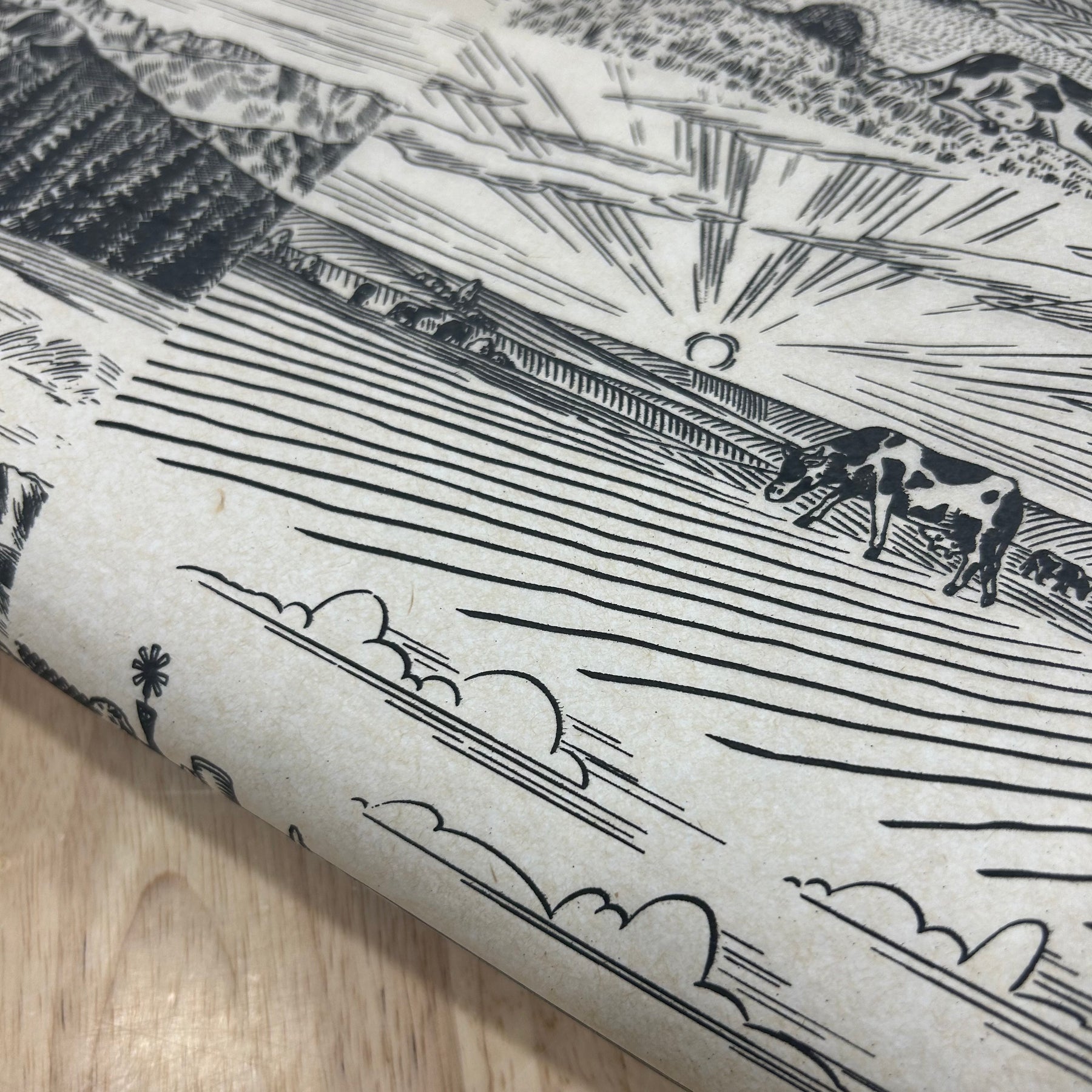 Farm Life - Underglaze Transfer Sheet