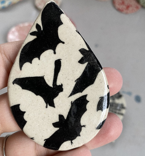 Bats - Underglaze Transfer Sheet