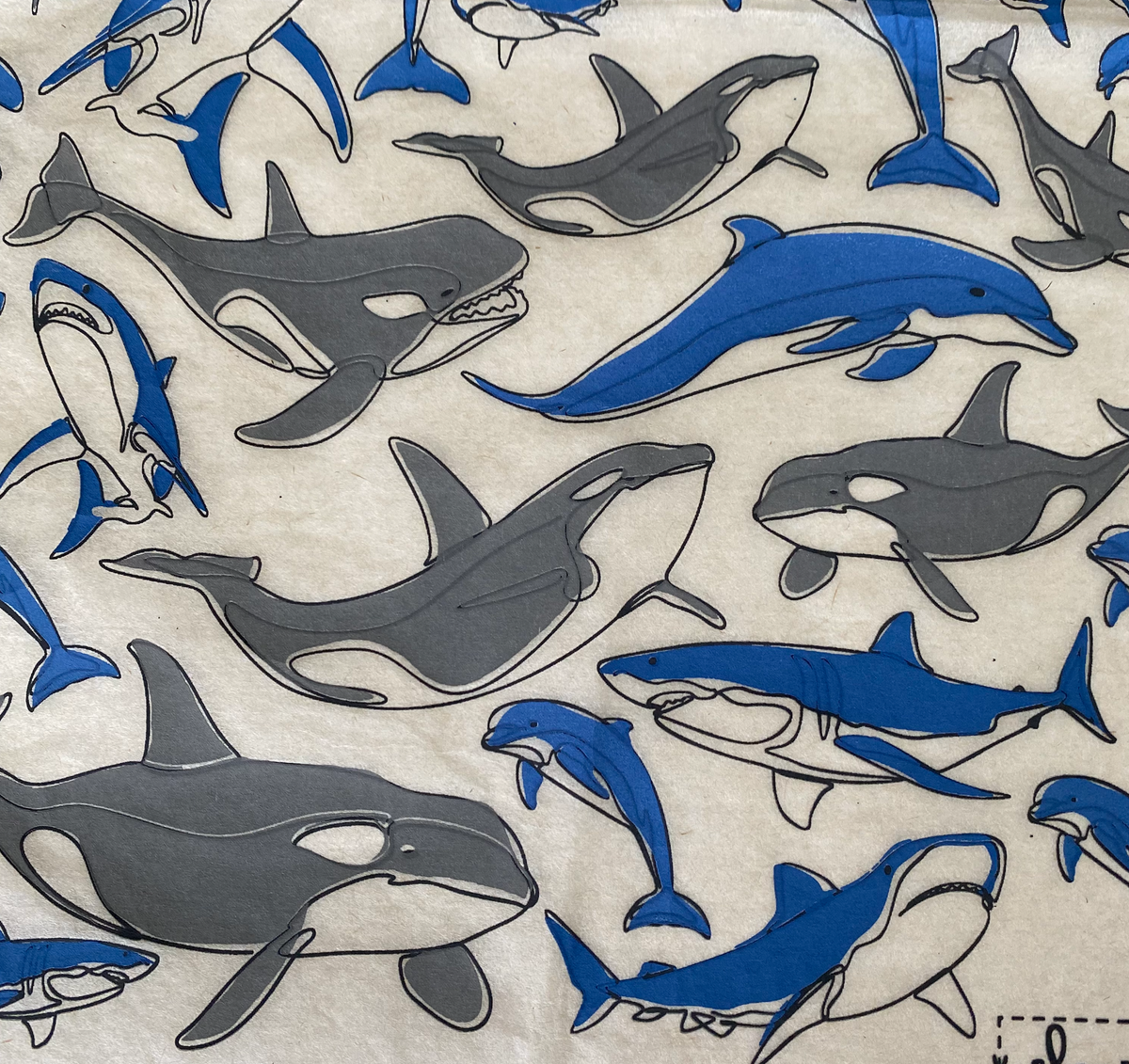 Sea Shepherd - Underglaze Transfer Sheet - Charity Design