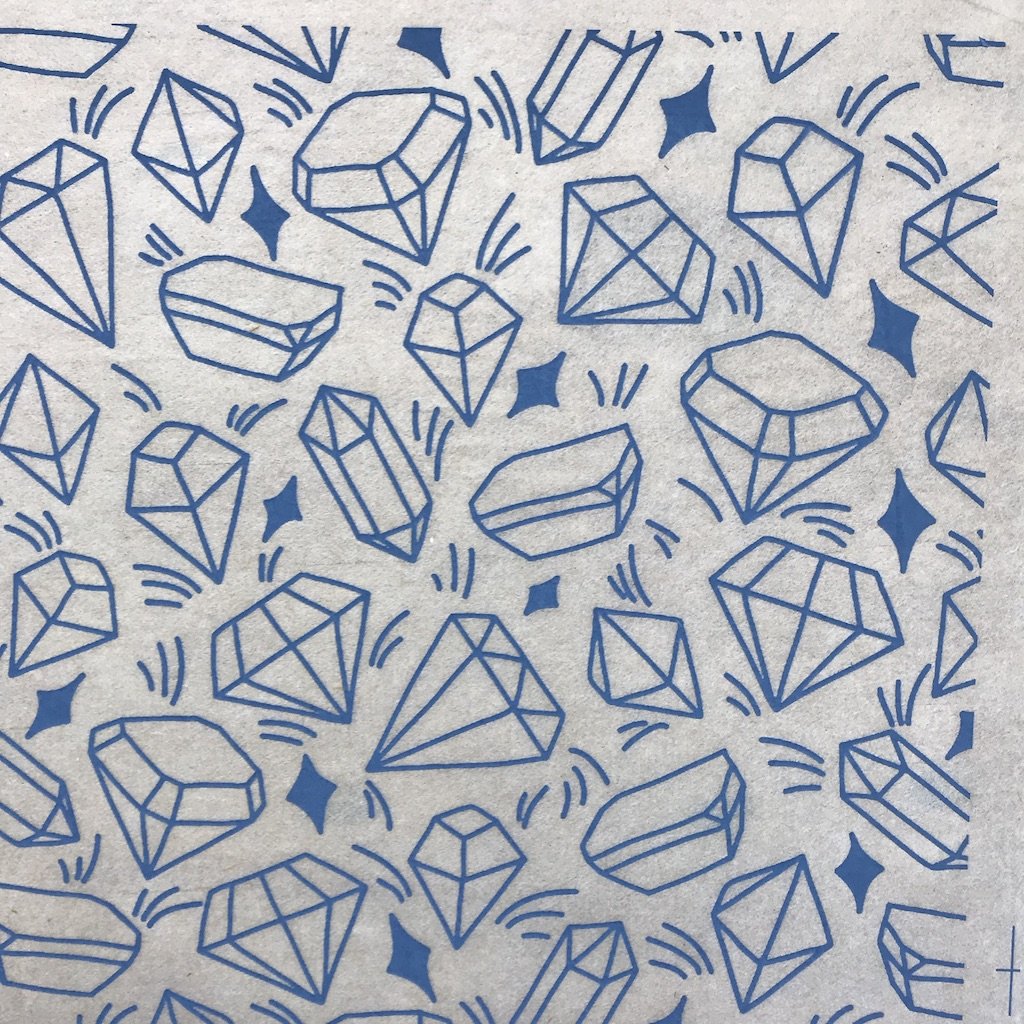 Crystals - Underglaze Transfer Sheet