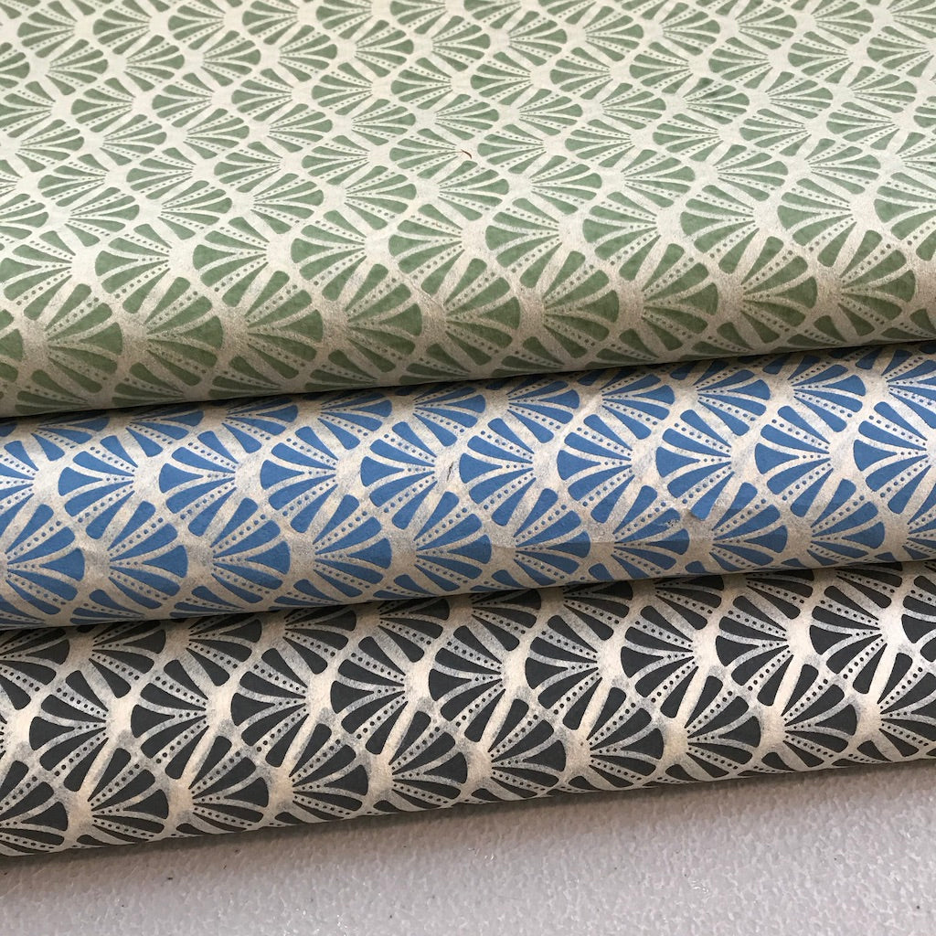 Fans - Underglaze Transfer Sheet