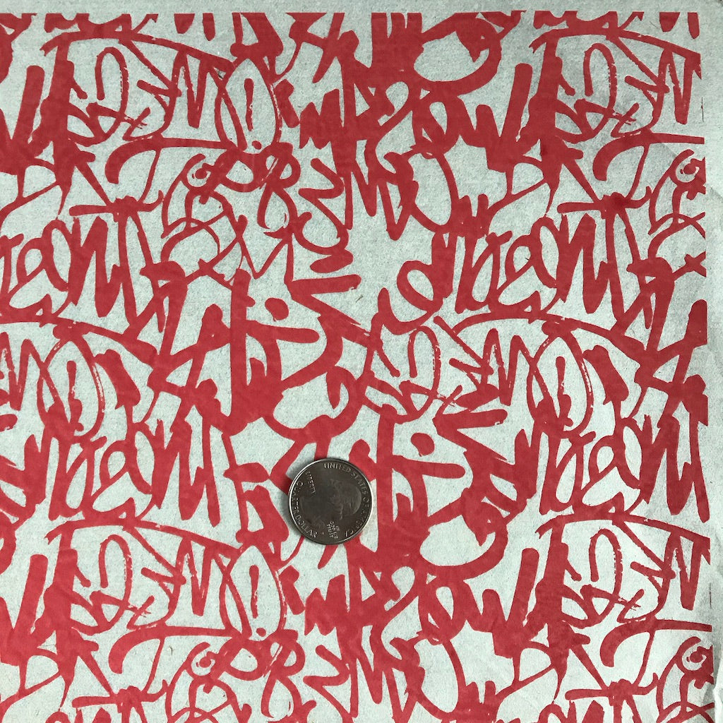 Graffiti - Underglaze Transfer Sheet