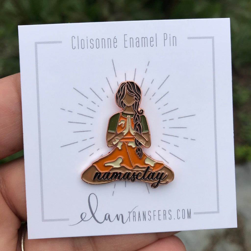NamasClay Enamel Pin